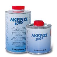 Эпоксидный клей Akemi AKEPOX 1005 1,25 кг. жидкий очень прозрачный бесцветный
